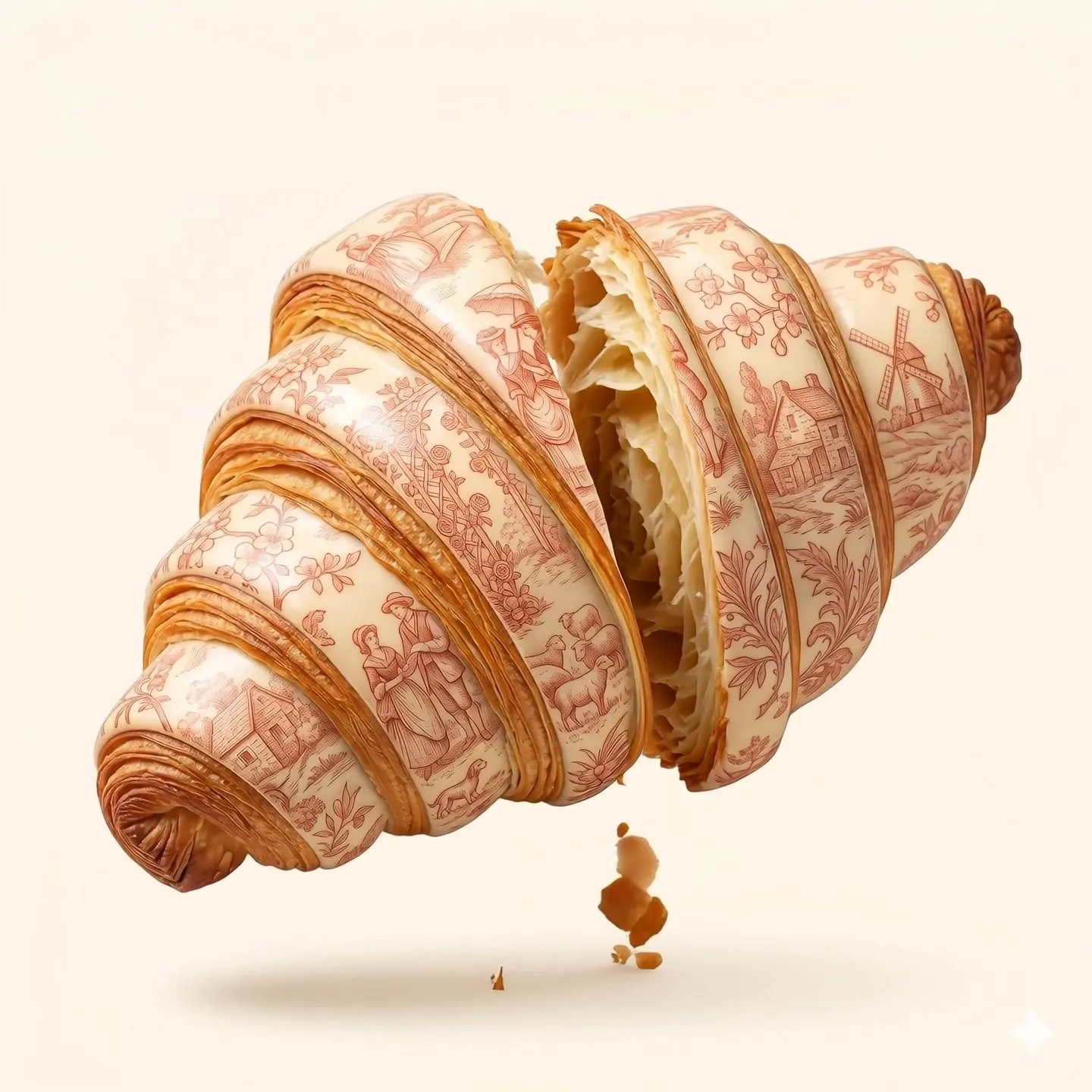 Restaurant menu scan visual